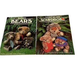 Making Bears Nancy Southerland-Holmes Vintage 1983 Stuffed Plush Teddy & Clothes